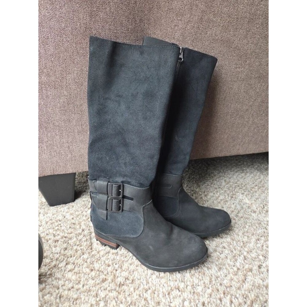 Sorel black lolla II tall boots